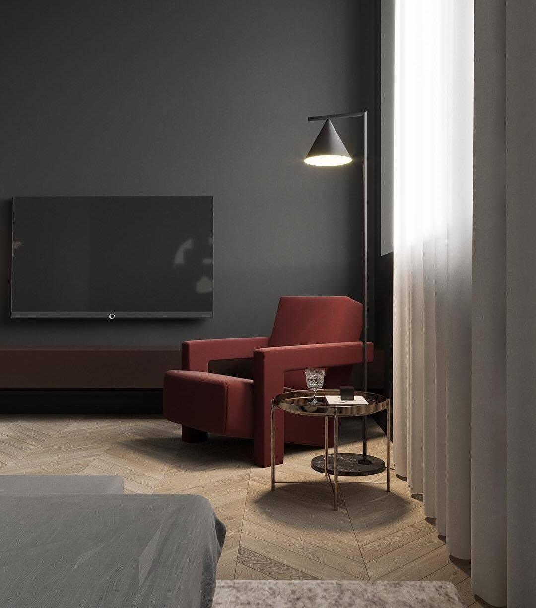 Lampa podłogowa stożkowa Mirel