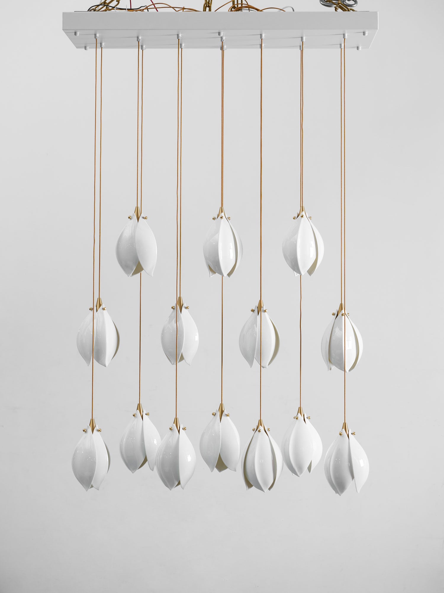 Lampa wisząca kwiatowa Jarel