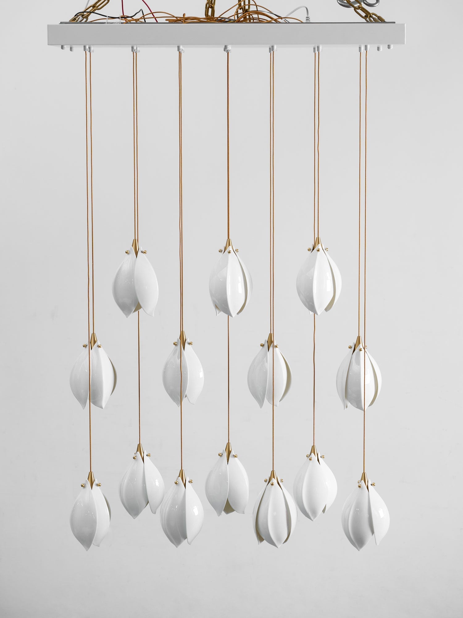 Lampa wisząca kwiatowa Jarel