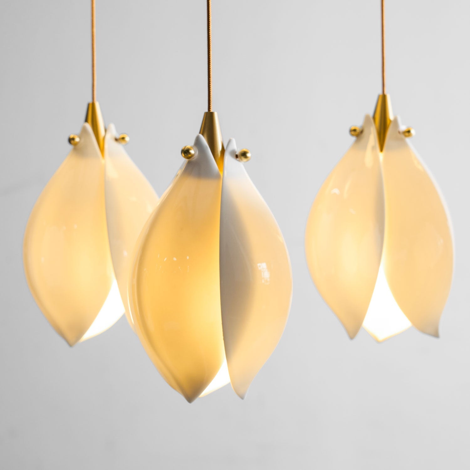 Lampa wisząca kwiatowa Jarel