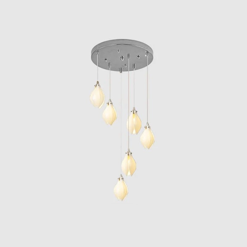 Lampa wisząca kwiatowa Jarel