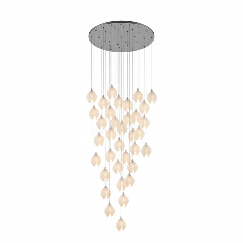 Lampa wisząca kwiatowa Jarel
