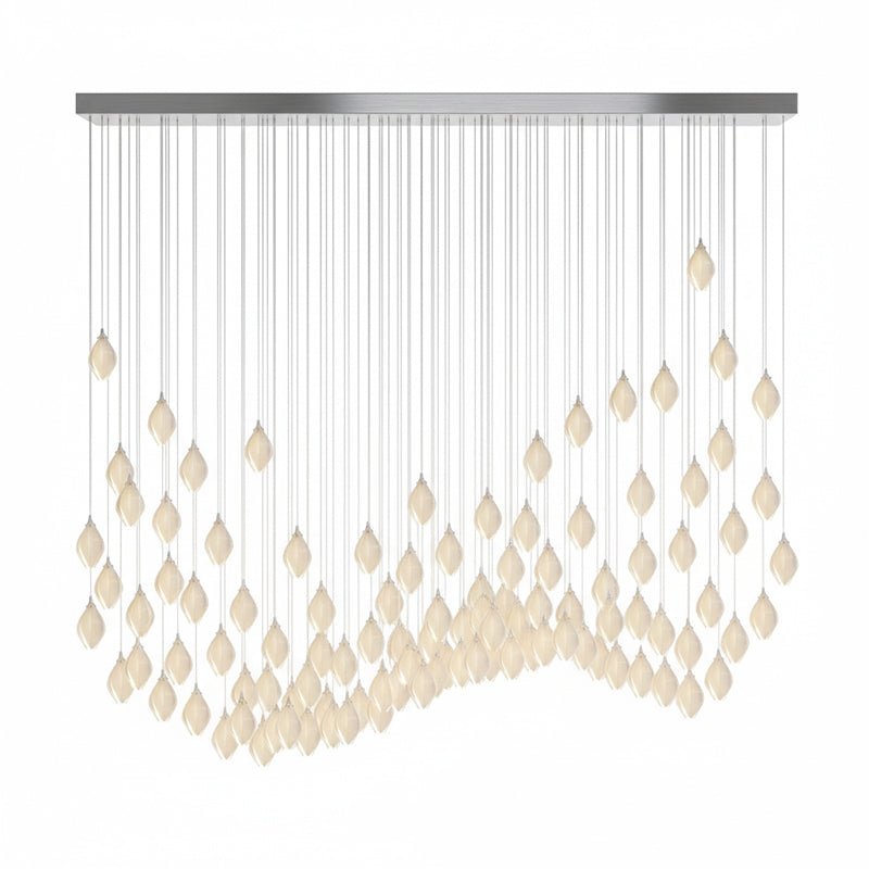 Lampa wisząca kwiatowa Jarel
