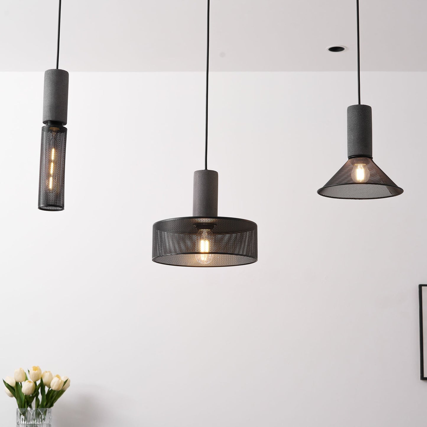 Lampa wisząca tubowa Wenanik