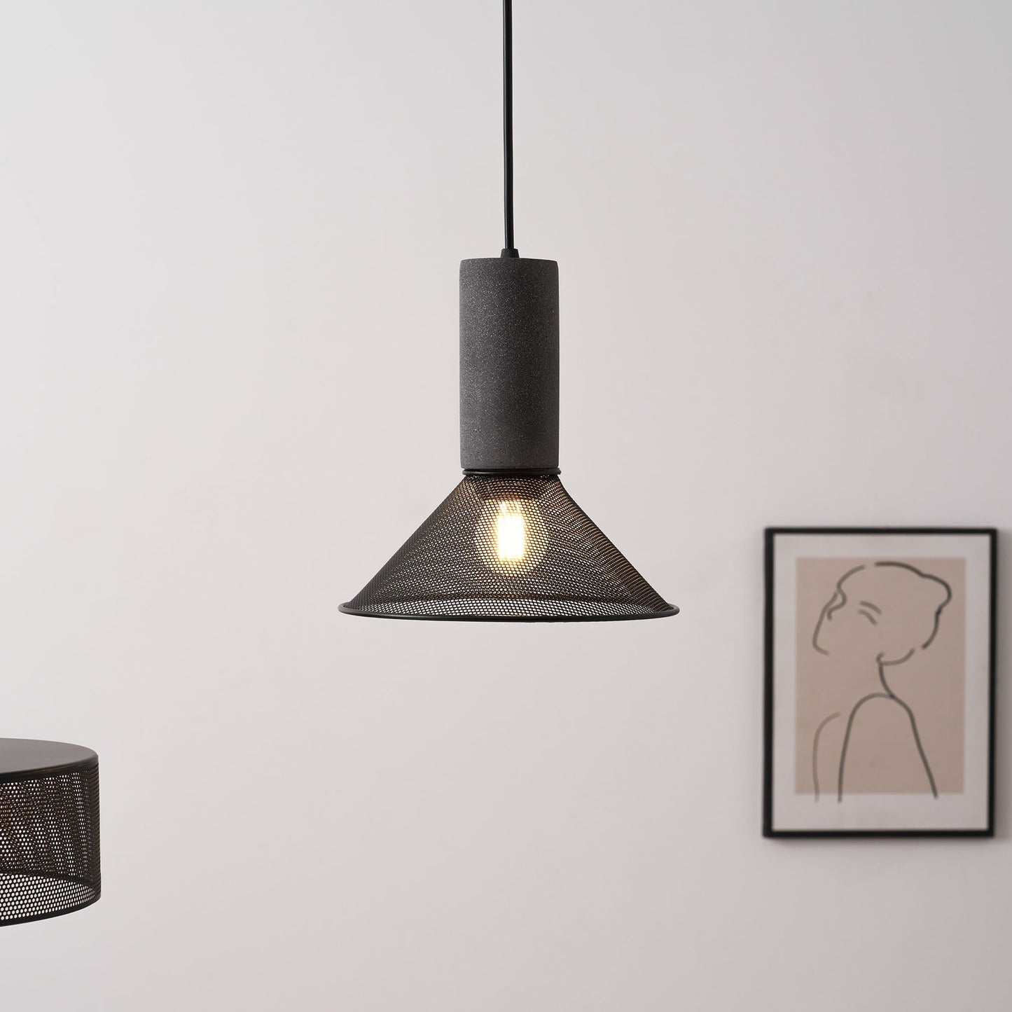 Lampa wisząca tubowa Wenanik