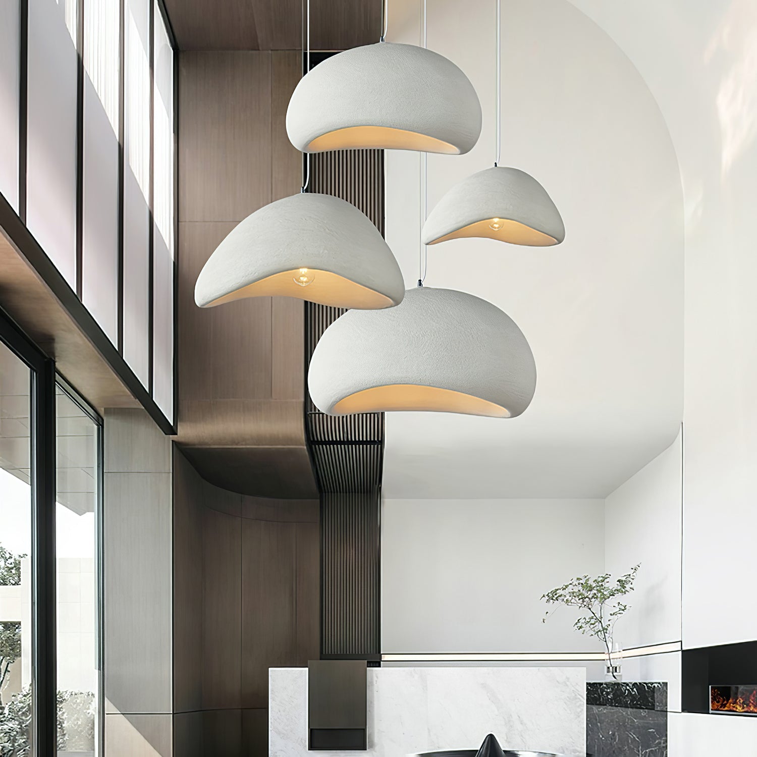 Lampa wisząca kulista Vikana