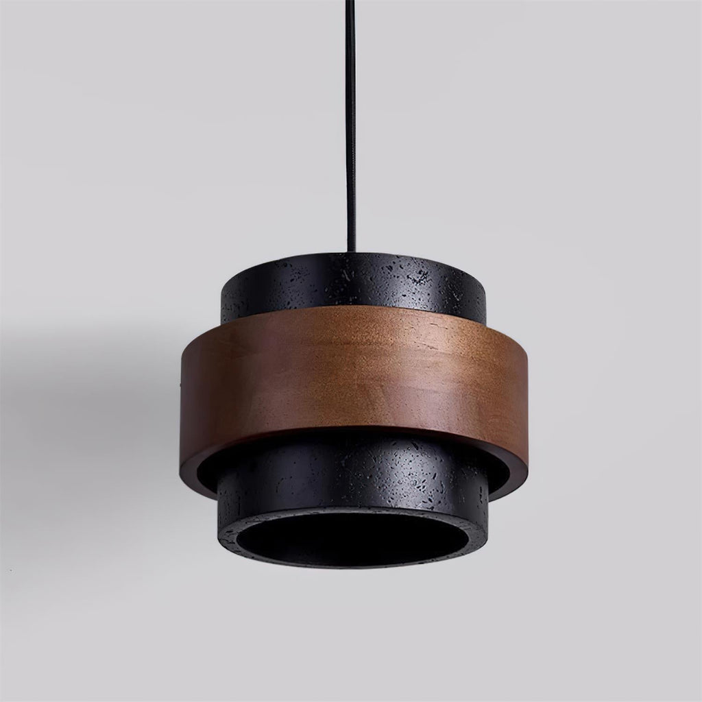Lampa wisząca Cellone z trawertynu