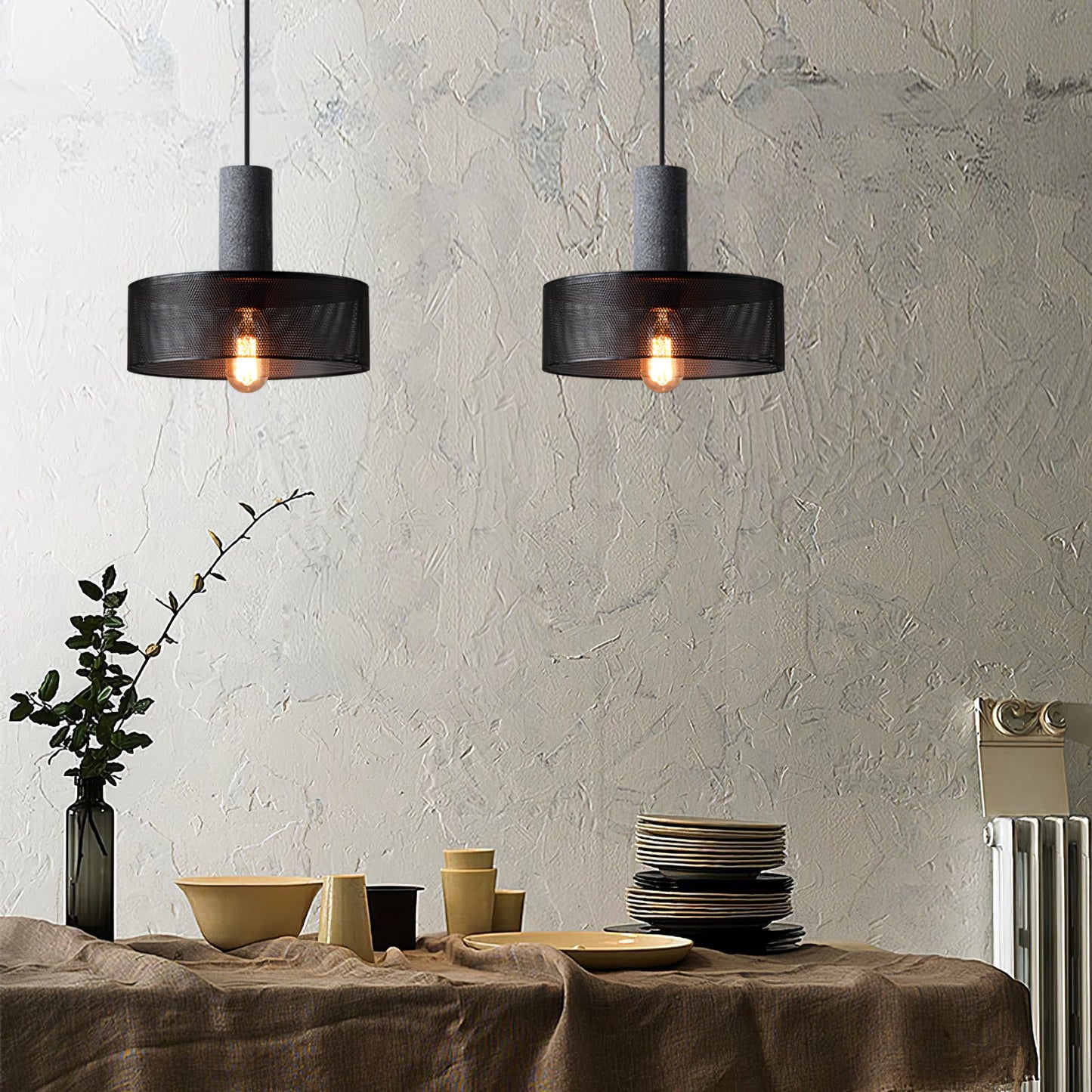 Lampa wisząca tubowa Wenanik