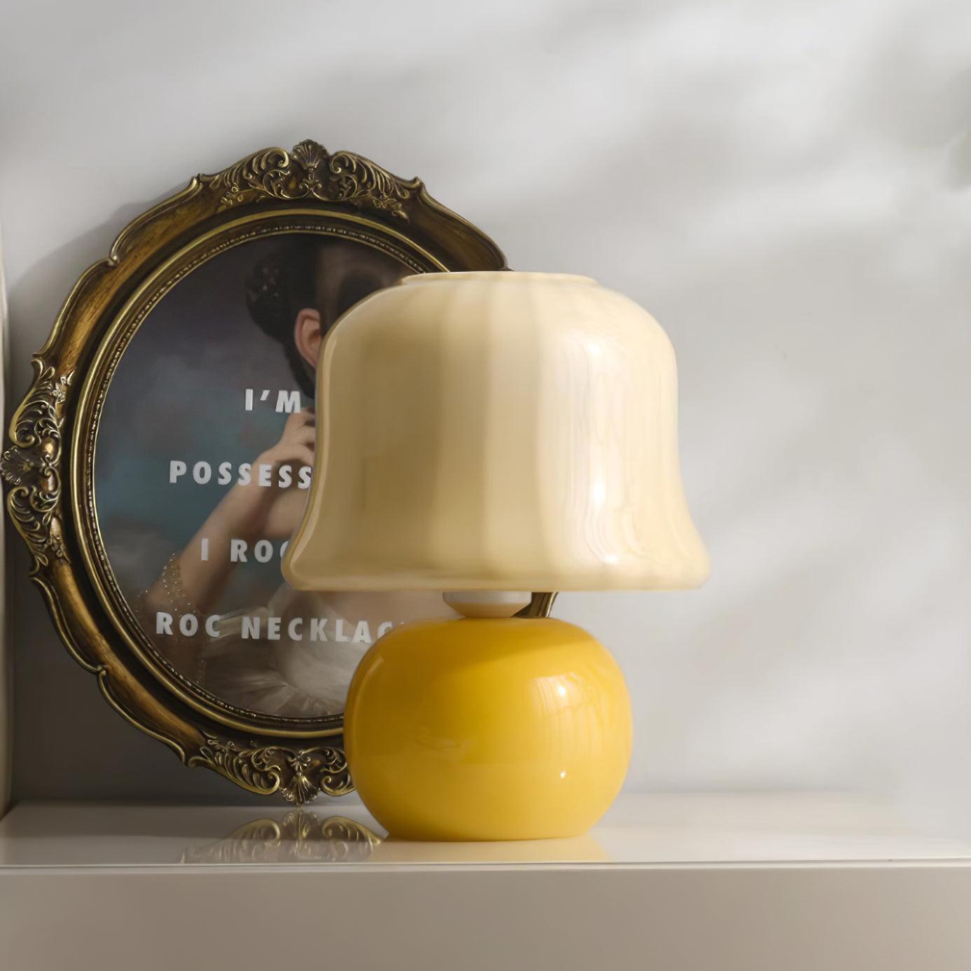 Lampa stołowa grzybkowa Ludra
