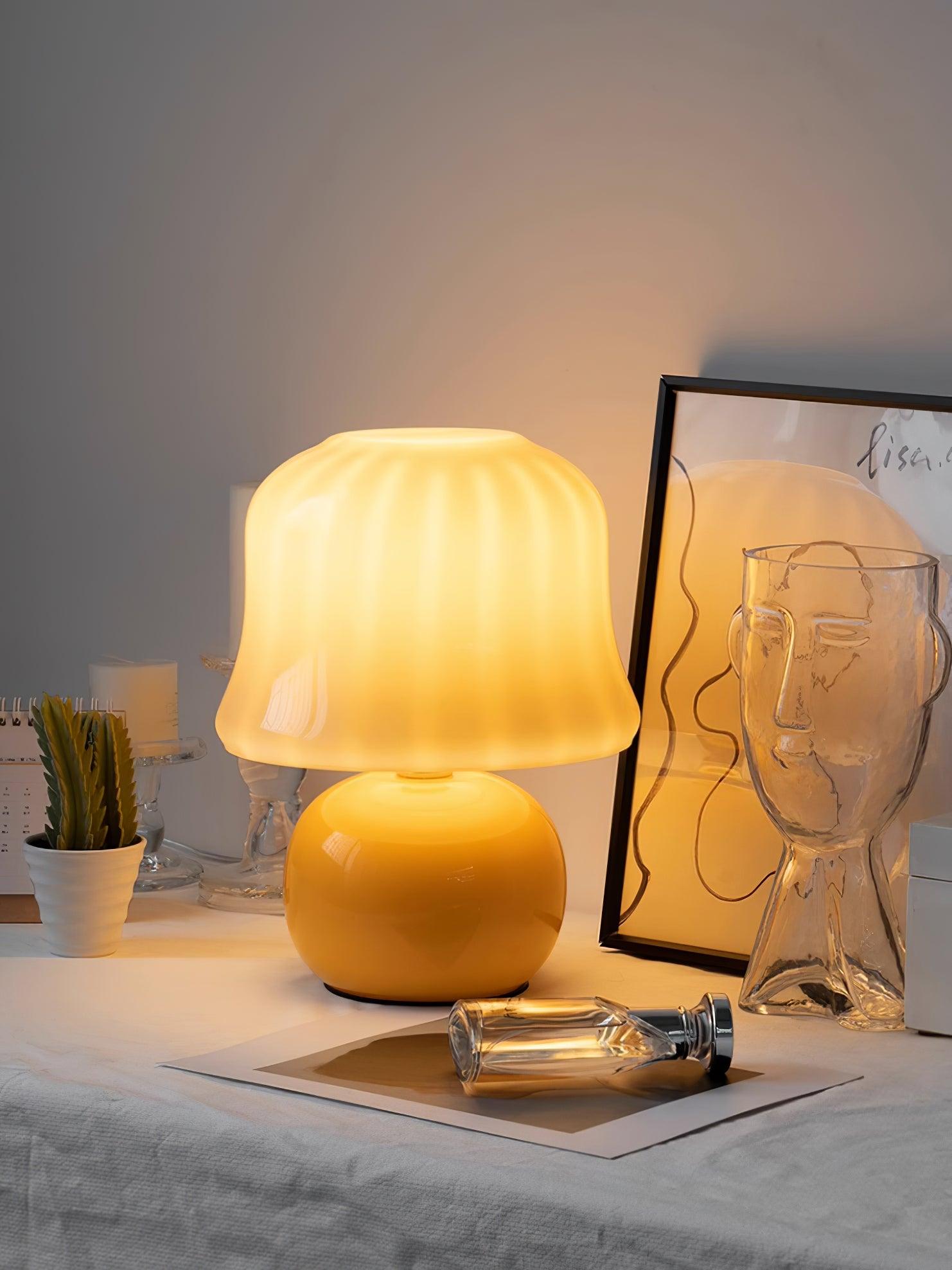 Lampa stołowa grzybkowa Ludra