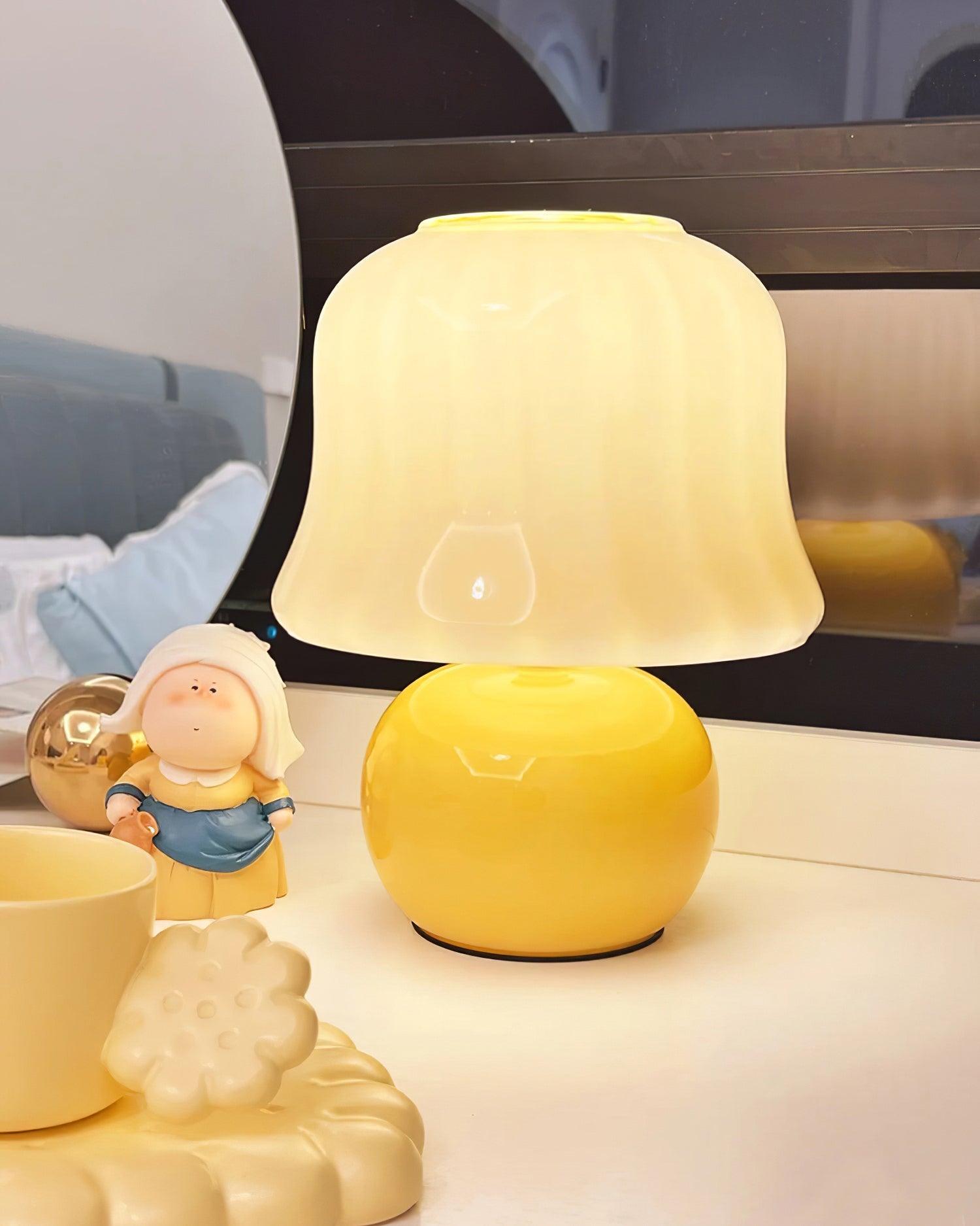 Lampa stołowa grzybkowa Ludra