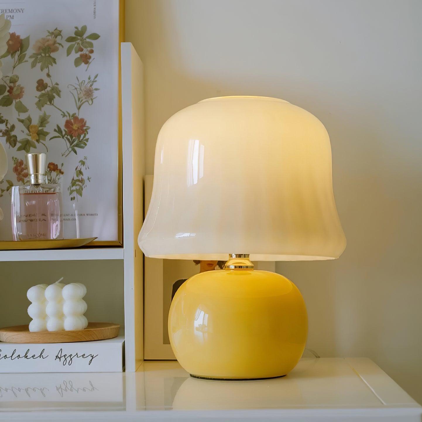 Lampa stołowa grzybkowa Ludra