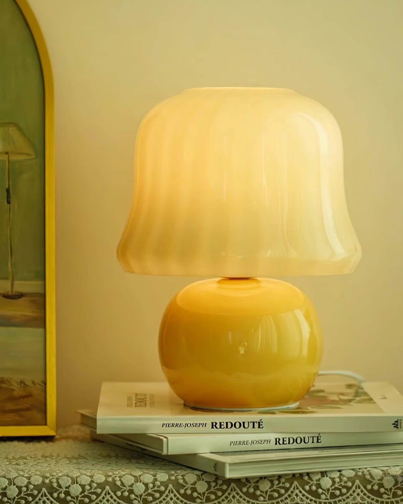 Lampa stołowa grzybkowa Ludra