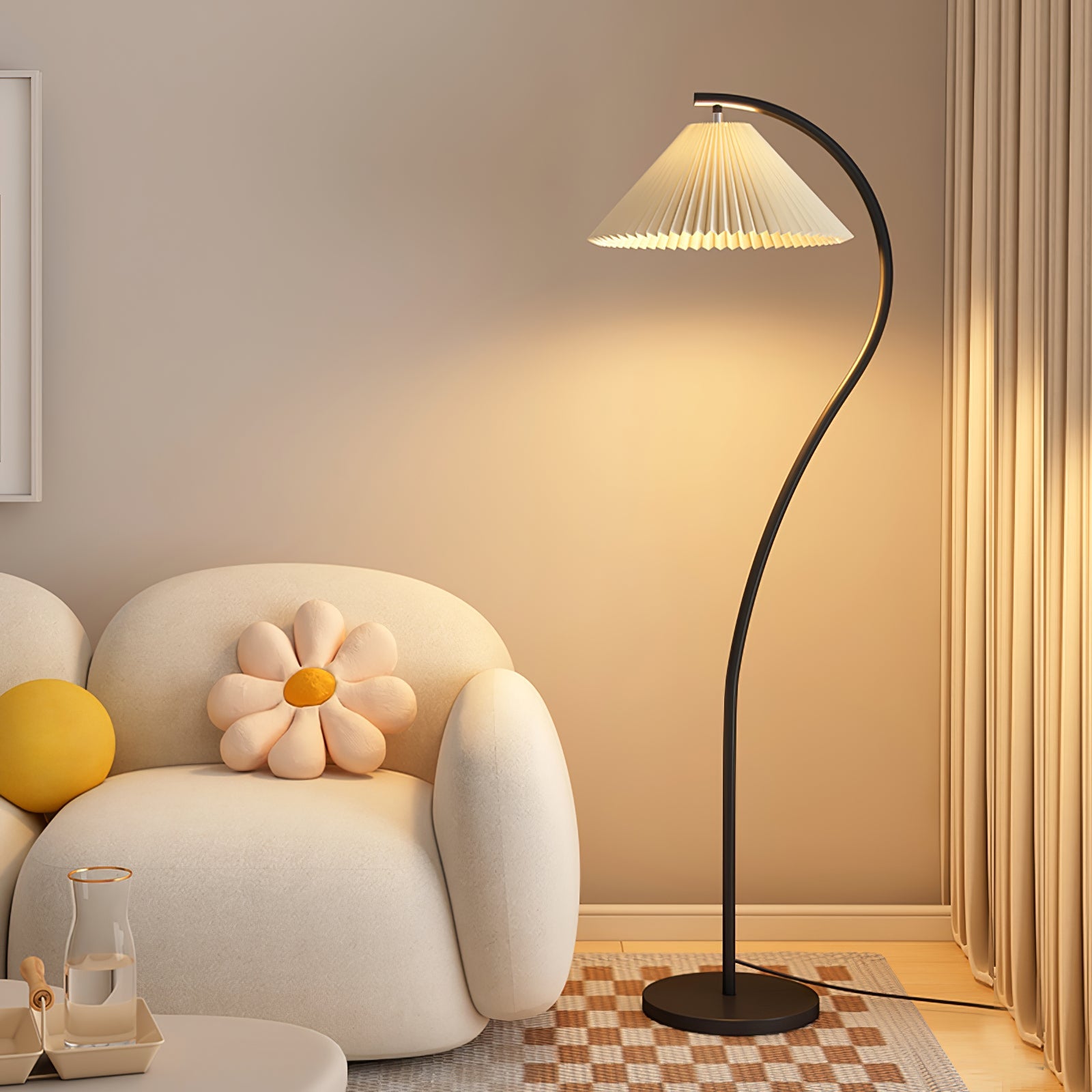 Lampa podłogowa vintage Kliala