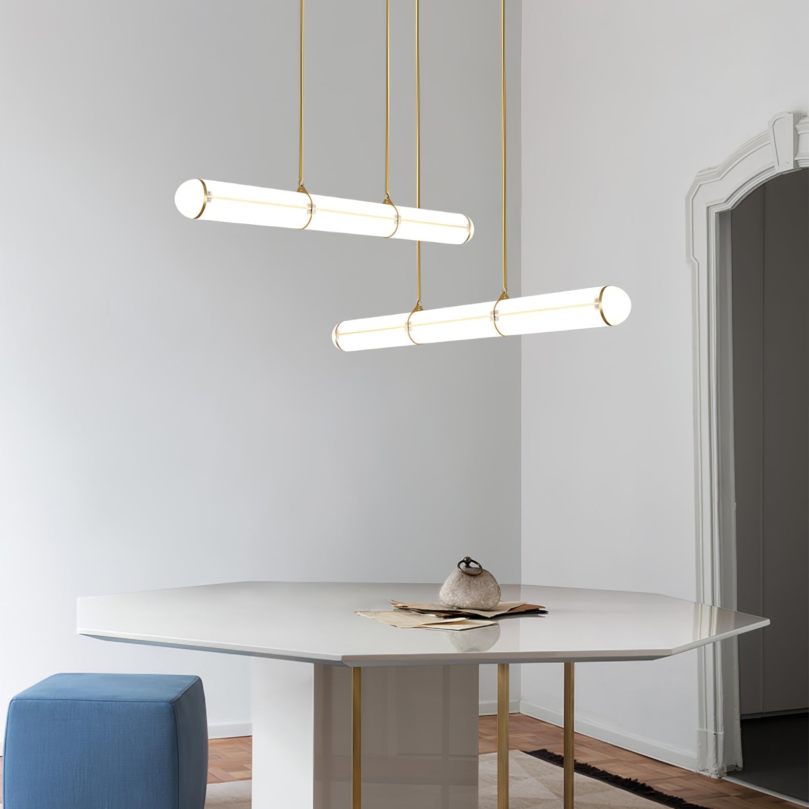 Lampa wisząca liniowa Kralowen