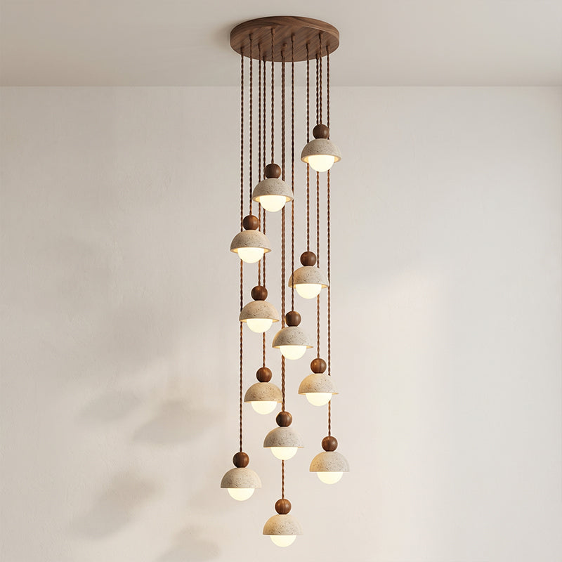 Lampa wisząca kulista Alonek