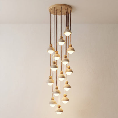 Lampa wisząca kulista Alonek