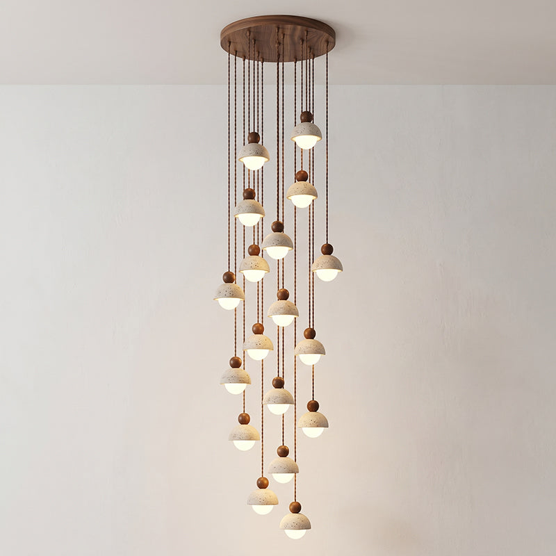 Lampa wisząca kulista Alonek