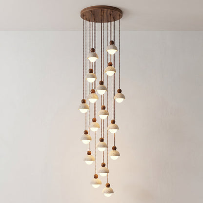 Lampa wisząca kulista Alonek
