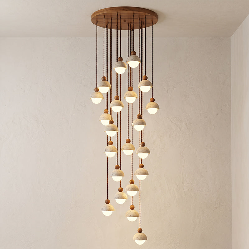 Lampa wisząca kulista Alonek