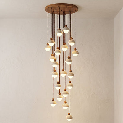 Lampa wisząca kulista Alonek