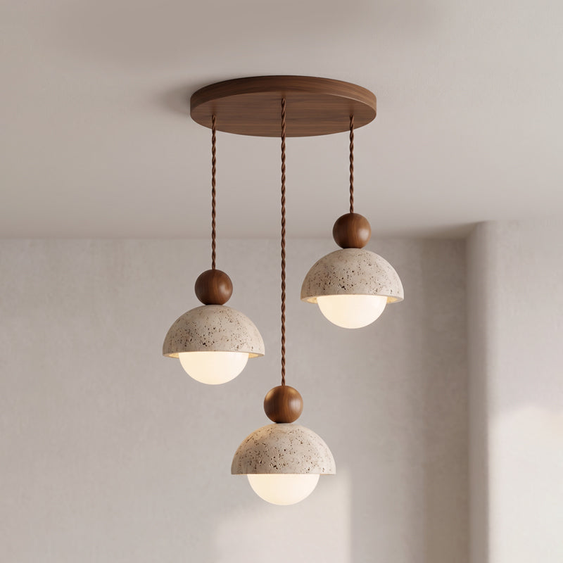 Lampa wisząca kulista Alonek