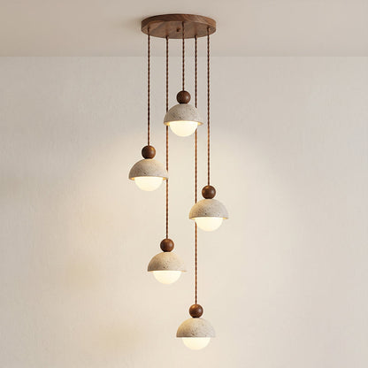 Lampa wisząca kulista Alonek