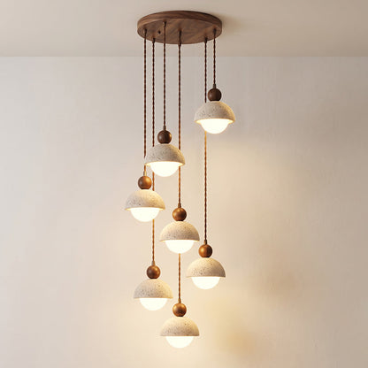 Lampa wisząca kulista Alonek