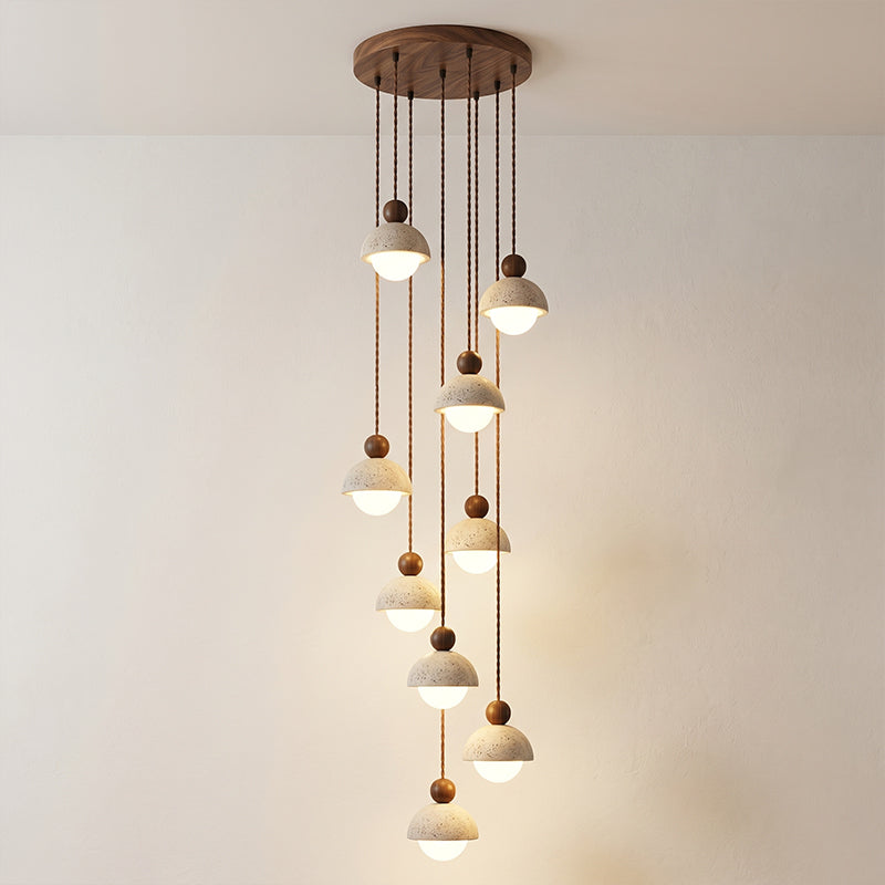 Lampa wisząca kulista Alonek