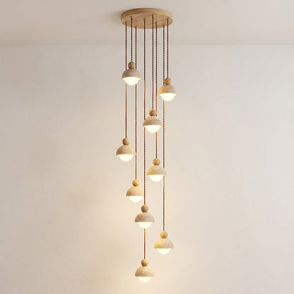 Lampa wisząca kulista Alonek