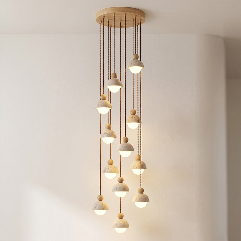 Lampa wisząca kulista Alonek