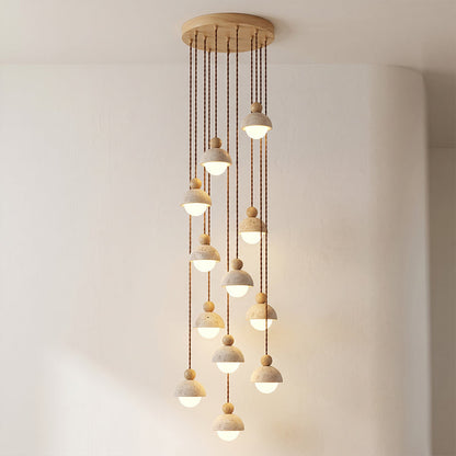 Lampa wisząca kulista Alonek