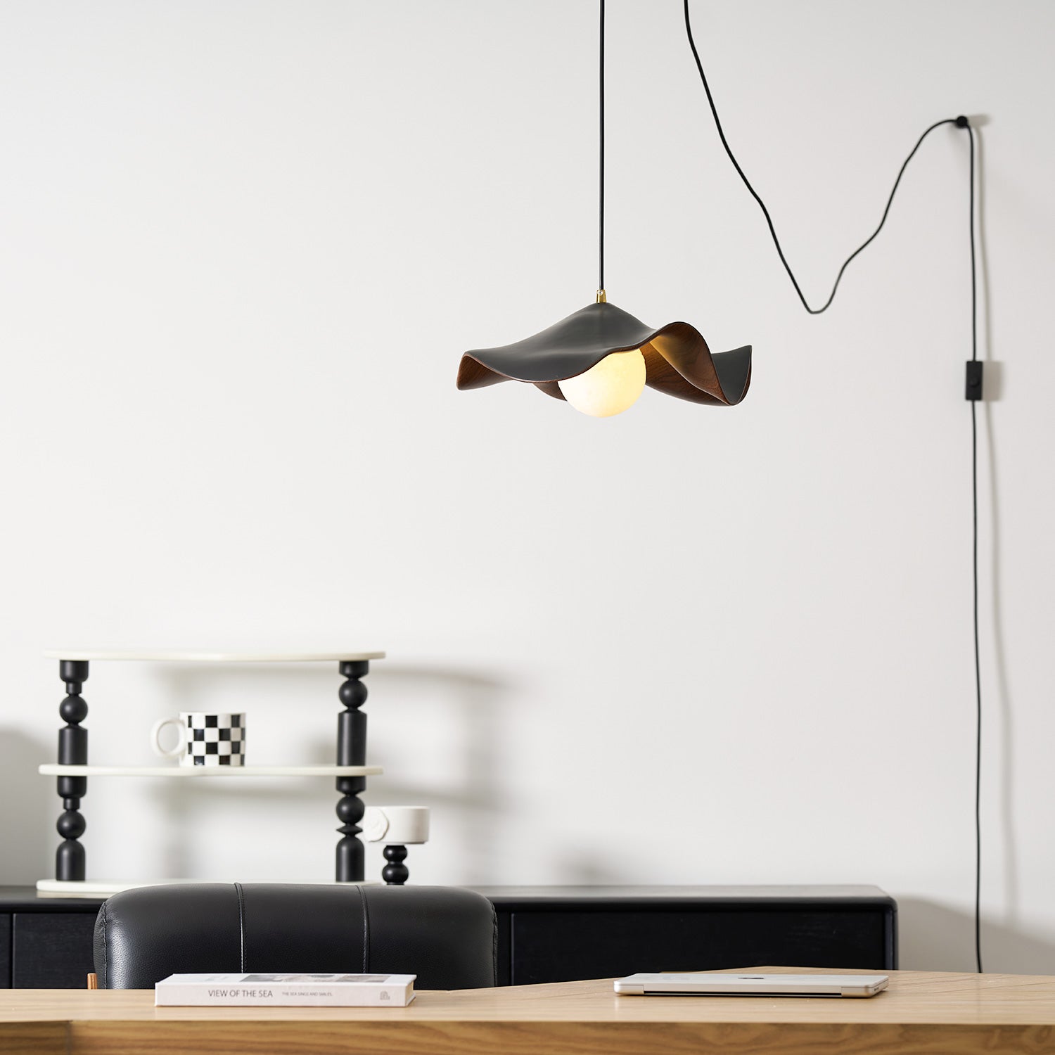 Lampa wisząca wtyczkowa Kralvanar