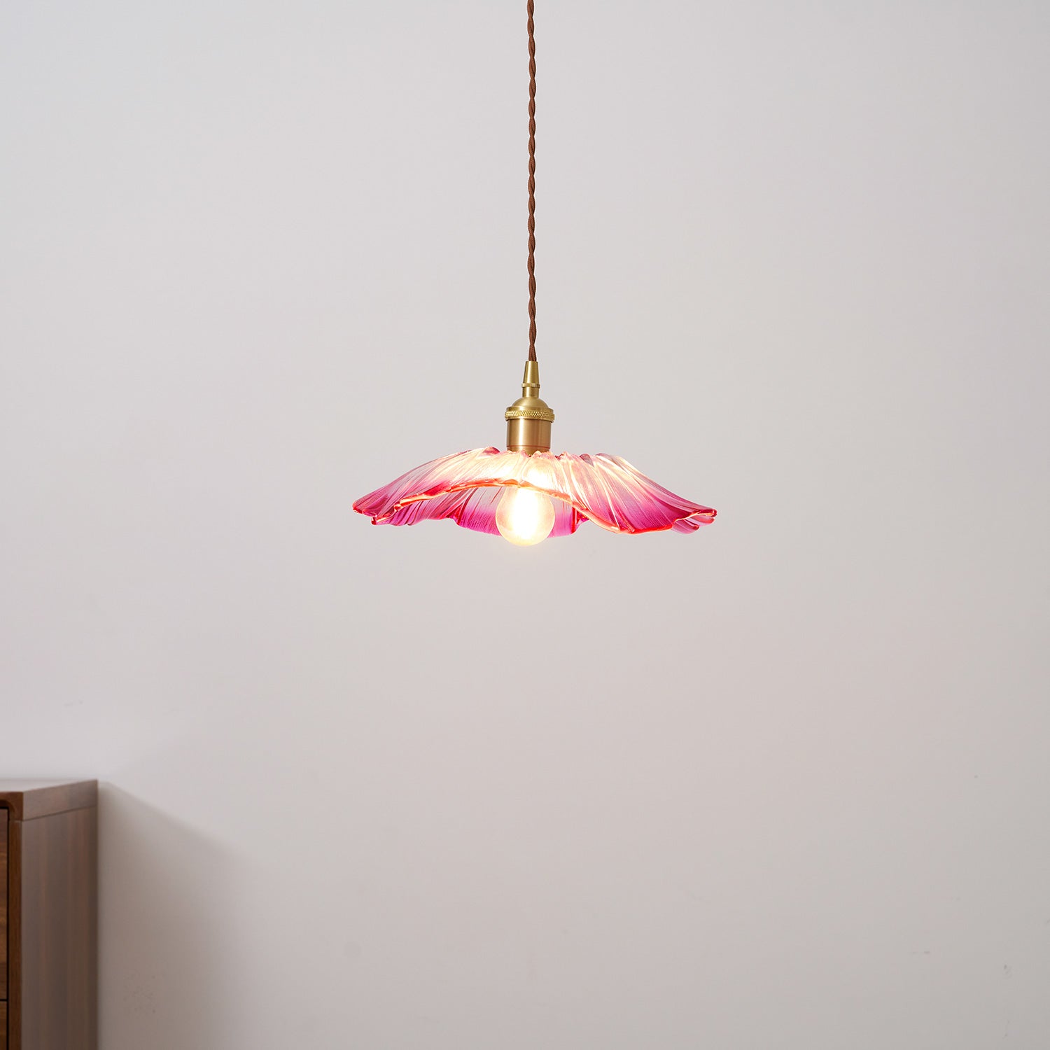 Lampa wisząca kwiatowa Noru