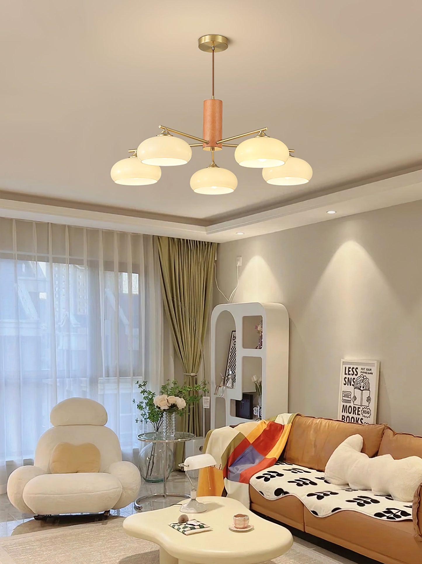 Żyrandol owalny Silirek