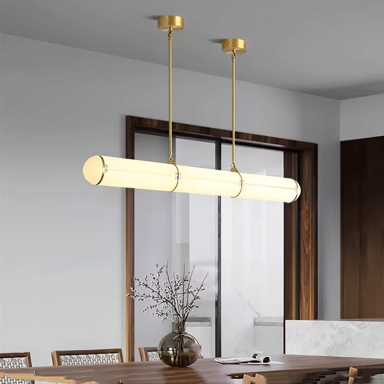 Lampa wisząca liniowa Kralowen