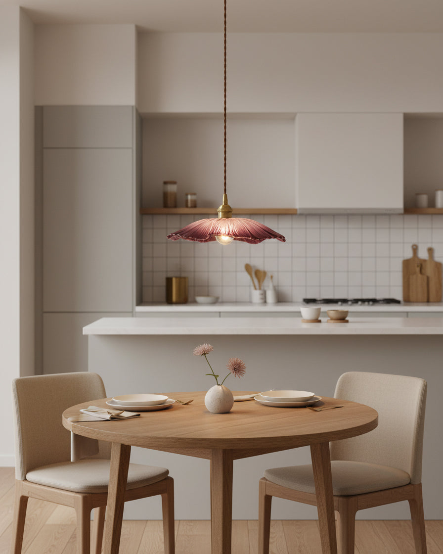 Lampa wisząca kwiatowa Noru