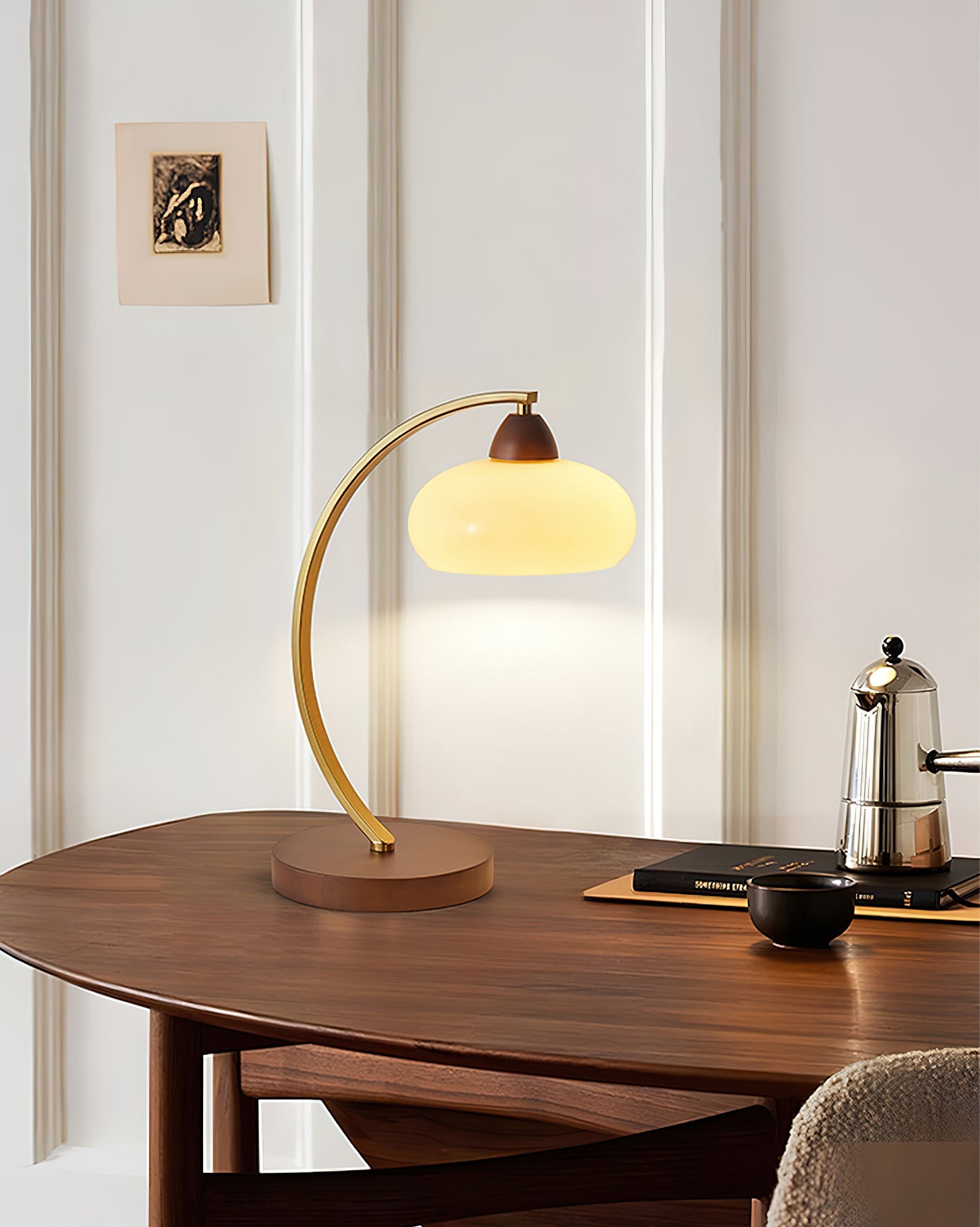 Lampa stołowa vintage Vikoren