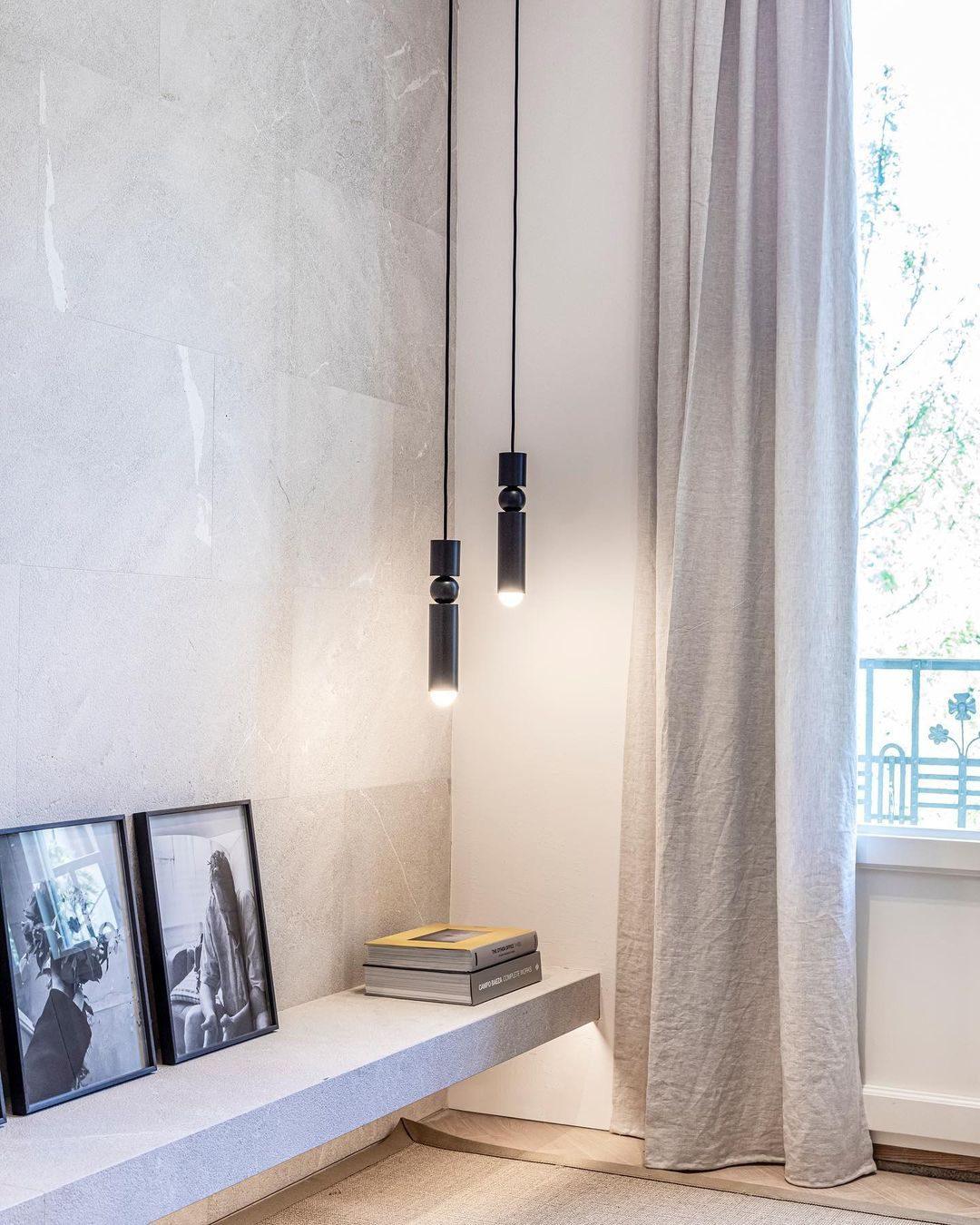 Lampa wisząca tubowa Melskaia