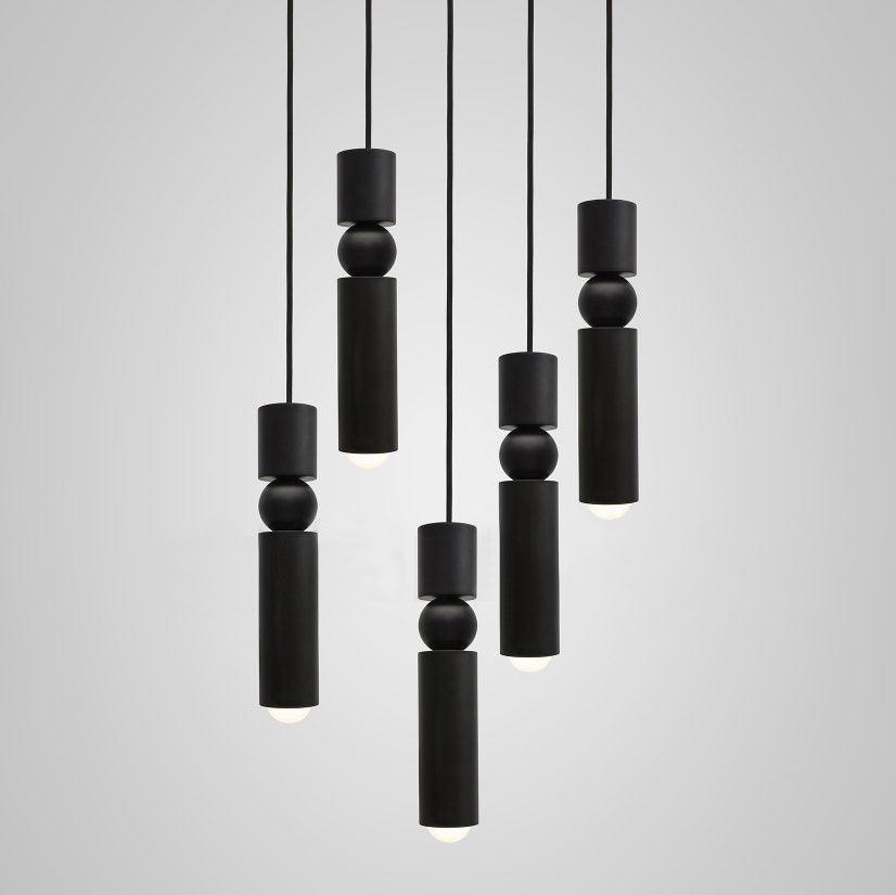Lampa wisząca tubowa Melskaia