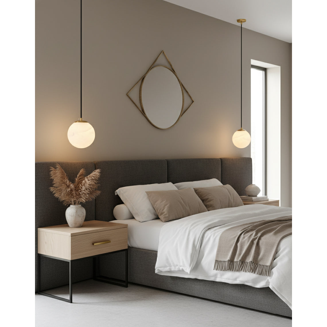 Lampa wisząca kula Emorrek