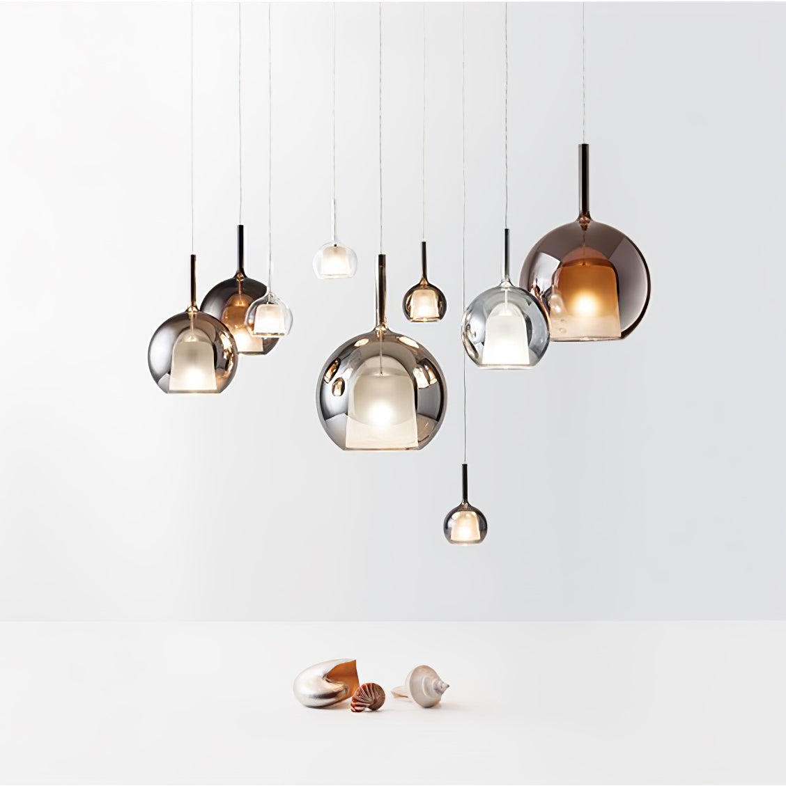 Lampa wisząca kula Nadmiska