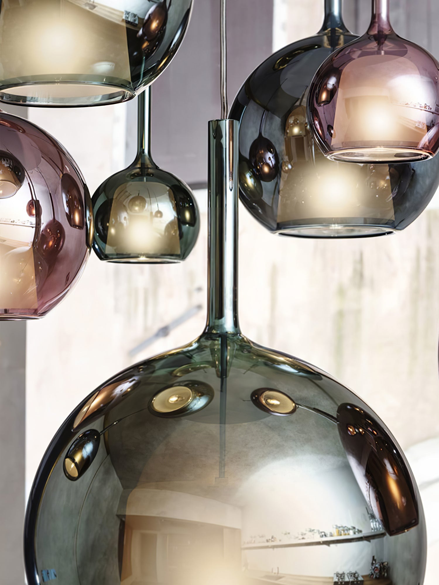 Lampa wisząca kula Nadmiska