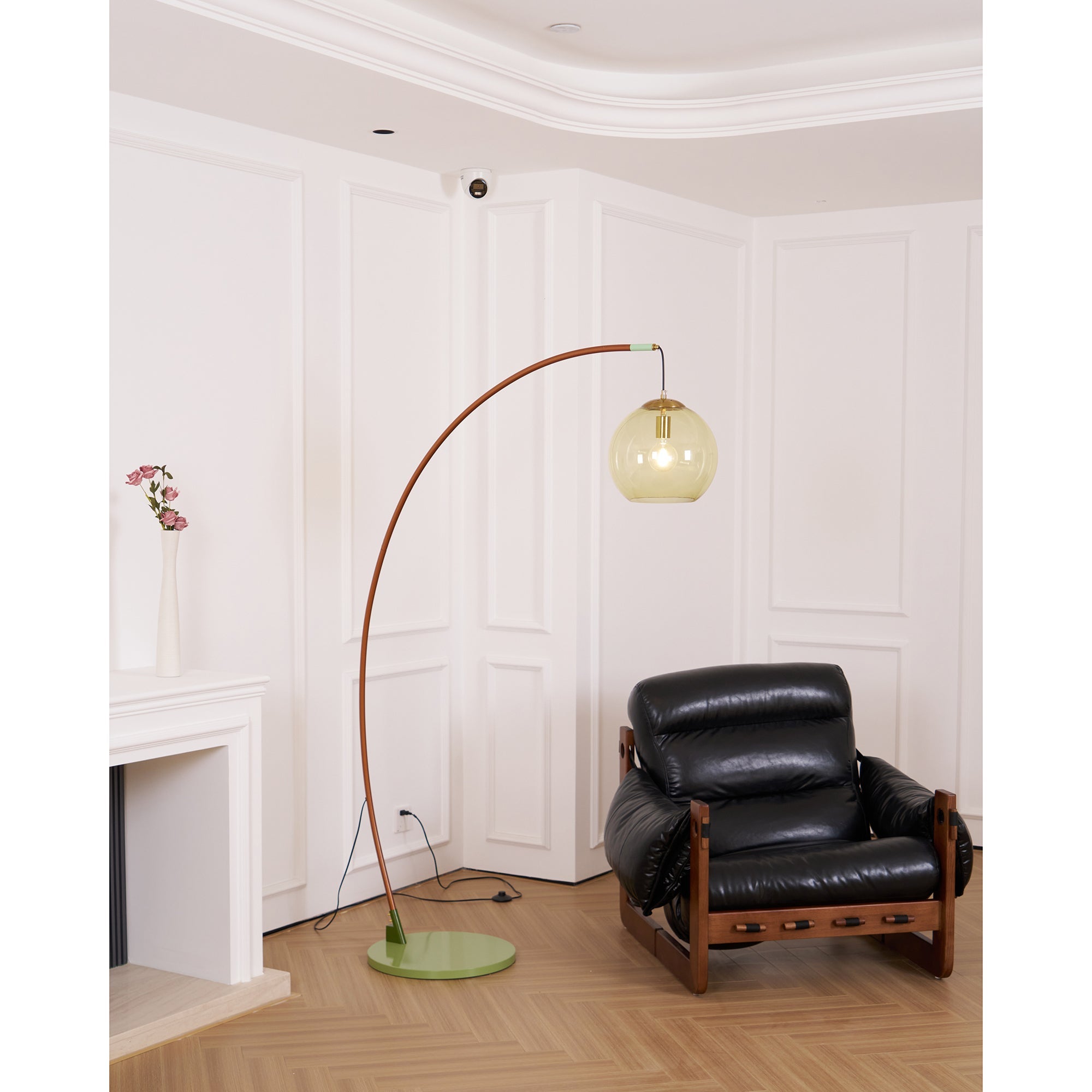 Lampa podłogowa łukowa Torro
