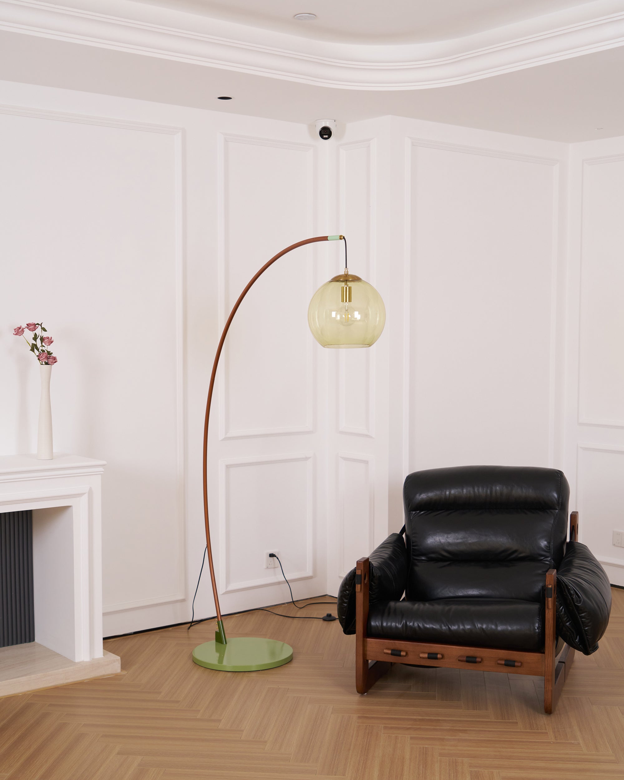 Lampa podłogowa łukowa Torro