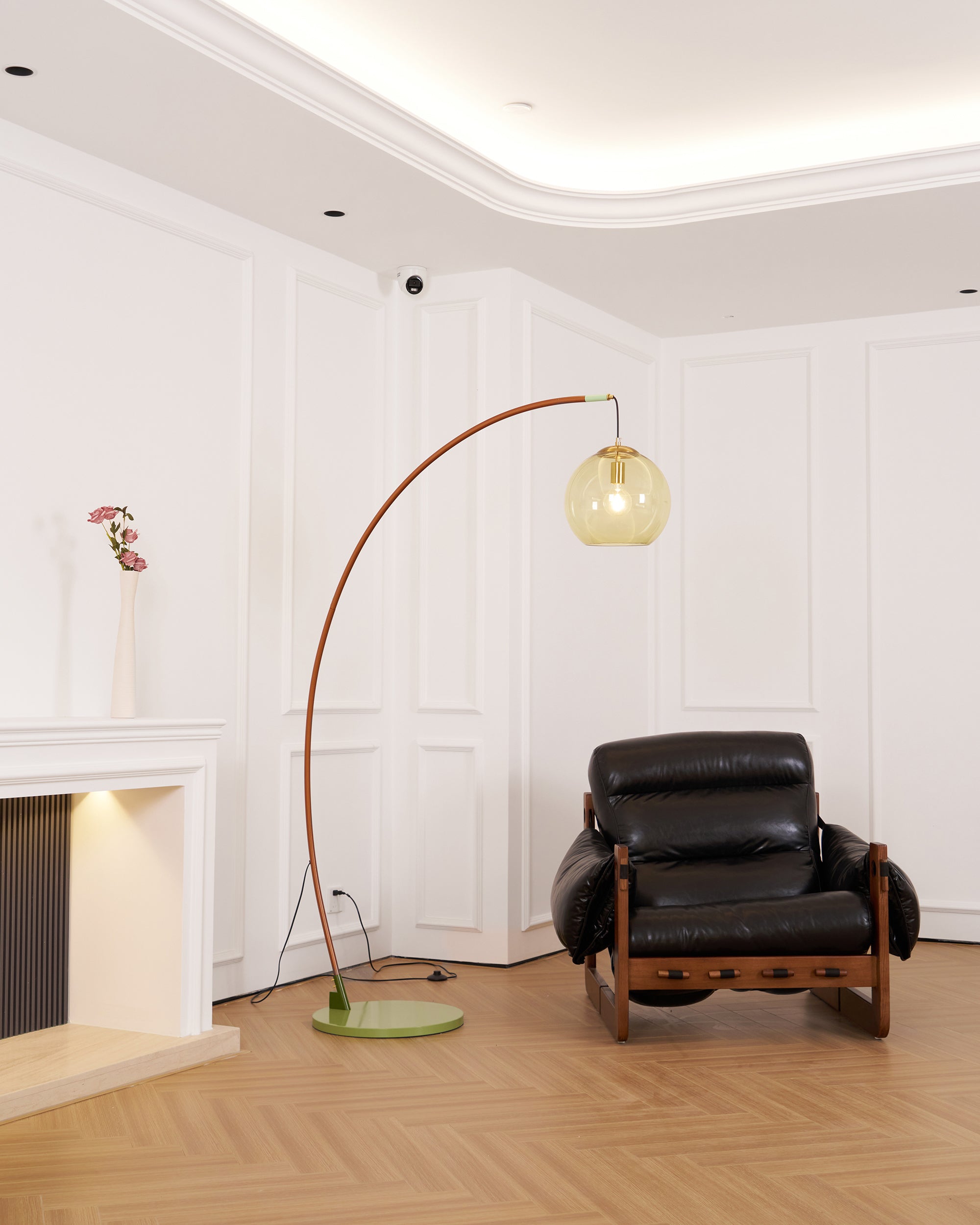 Lampa podłogowa łukowa Torro