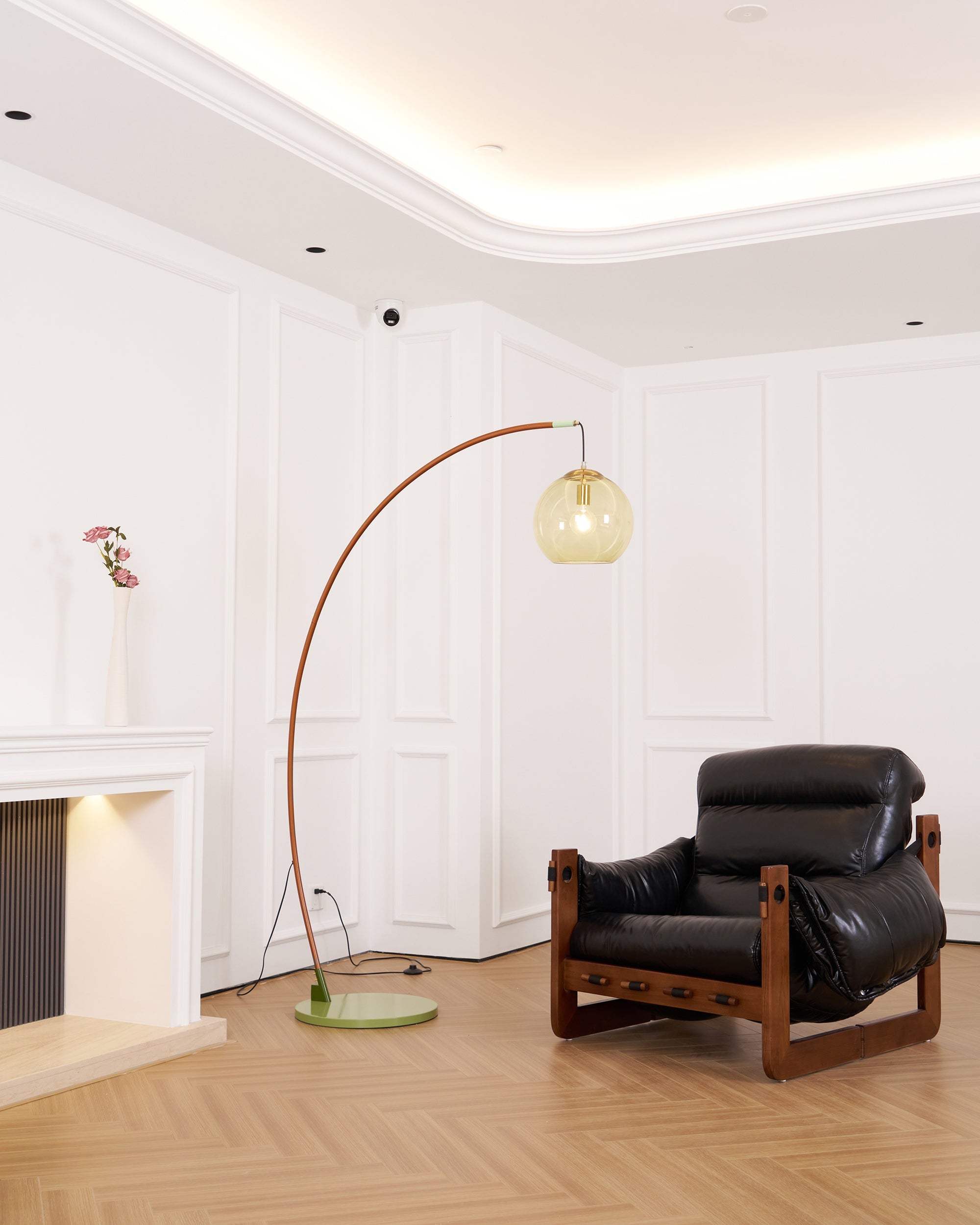 Lampa podłogowa łukowa Torro