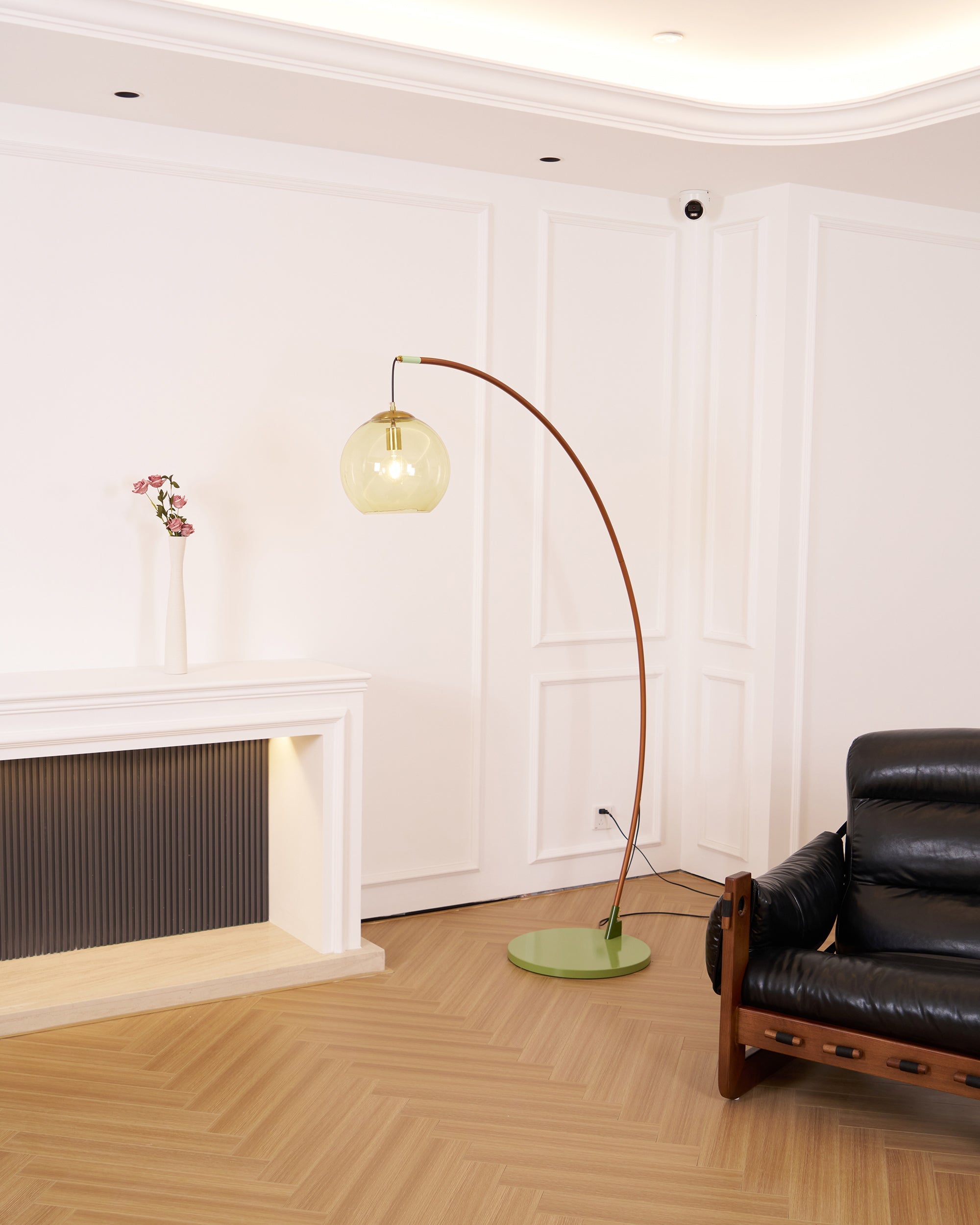 Lampa podłogowa łukowa Torro