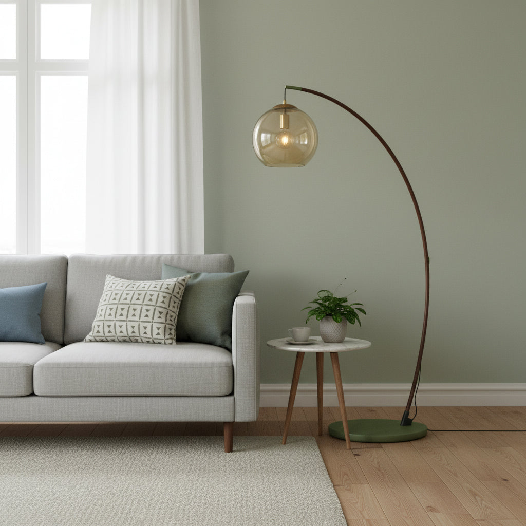 Lampa podłogowa łukowa Torro