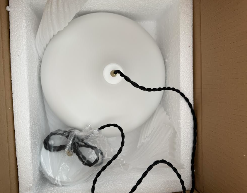 Lampa wisząca okrągła Klaen